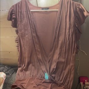 Maroon Express body suit